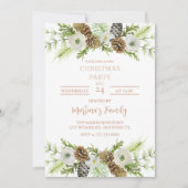 Fête de Noël Invitations Fête de Noël (Devant)