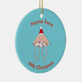 Fête de Noël Jellyfish Custom Ornement (Droite)