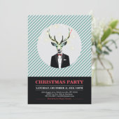 Fête de Noël moderne, Cartes d'invitation pour la  (Debout devant)