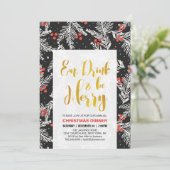 Fête de Noël moderne, Fêtes Invitations (Debout devant)