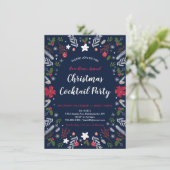 Fête de Noël moderne, Fêtes Invitations (Debout devant)