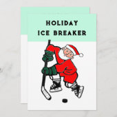 Fête de Noël Open House Invitation (Devant / Derrière)