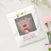 Fête de Noël personnalisée sacs de faveur (Scellé)