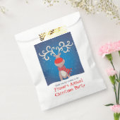 Fête de Noël personnalisée sacs de faveur (Scellé)