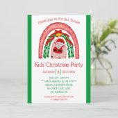 Fête de Noël pour enfants, Invitation de fête de v (Debout devant)