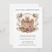 Fête de Noël pour Jésus Invitation (Devant / Derrière)