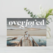 Fête de Noël ravie de nouveau carte photo (Debout devant)