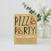 FÊTE DE PIZA ANNIVERSAIRE INVITATION POUR LES ENFA (Debout devant)