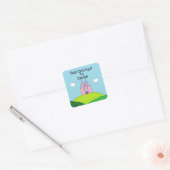 "Fête de Princesse" Autocollants (Enveloppe)