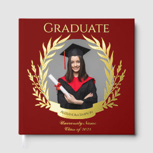 Fête de remise des diplômes élégante avec photo en