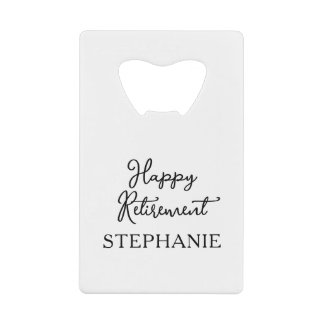 Fête de retraite élégante noire et blanche