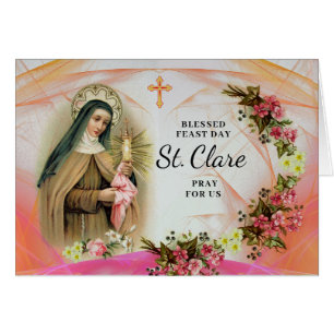 Fête de Saint Clare Aura franciscaine
