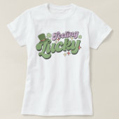 Fête de Saint-Patricks Leprechaun T-Shirt (Design devant)