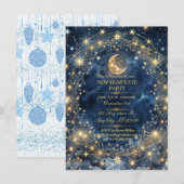 Fête de Starlit : Invitation du réveillon du Nouve (Devant / Derrière)