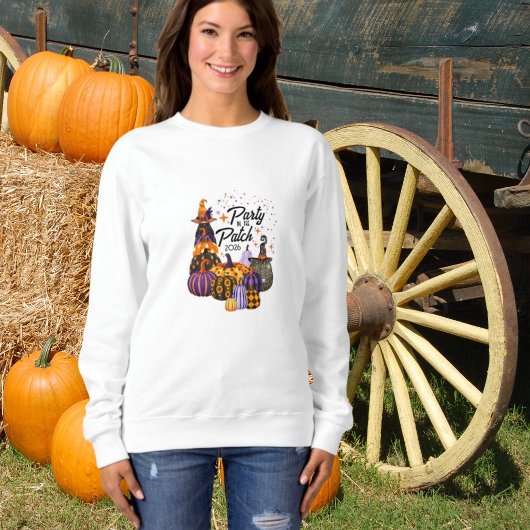 Fête de sweatshirt Halloween dans le Patch