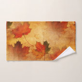 Fête de Thanksgiving d'automne (Serviette à main)