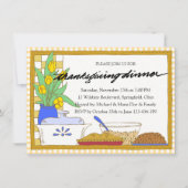 Fête de Thanksgiving en famille Invitation (Devant)