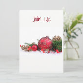 ***FÊTE DE VACANCES*** INVITATIONS POUR NOËL (Debout devant)