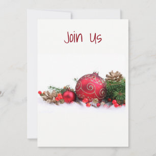 ***FÊTE DE VACANCES*** INVITATIONS POUR NOËL