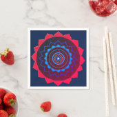 Fête de yoga Serviette en papier (En situation)