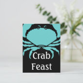 Fête Décontractée du crabe Invitations du Festival (Debout devant)