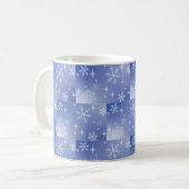 Fête Décor Flambeau de neige Mug (Devant gauche)
