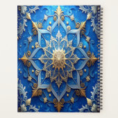 Fête Décorative Bleue (Dos)