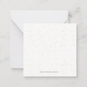 Fête d'entreprise | Joyeuse carte de note de Noël (Dos)