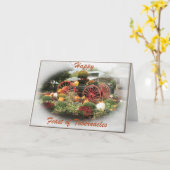 Fête des bénédictions d'automne de la carte Tabern (Fleur jaune)