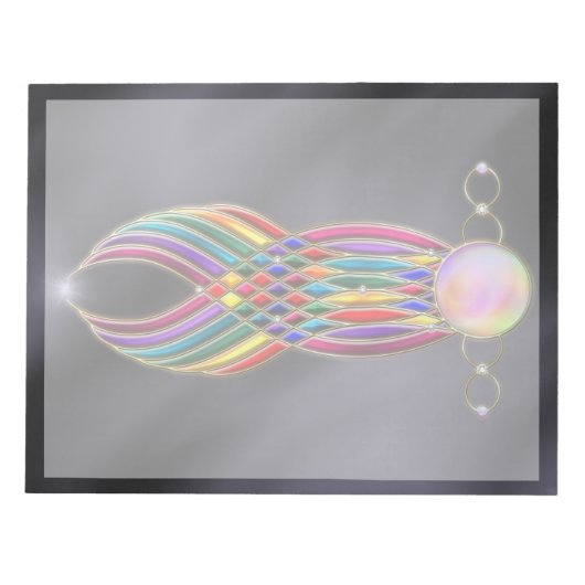 Fête des bijoux Bloc-notes (Devant)