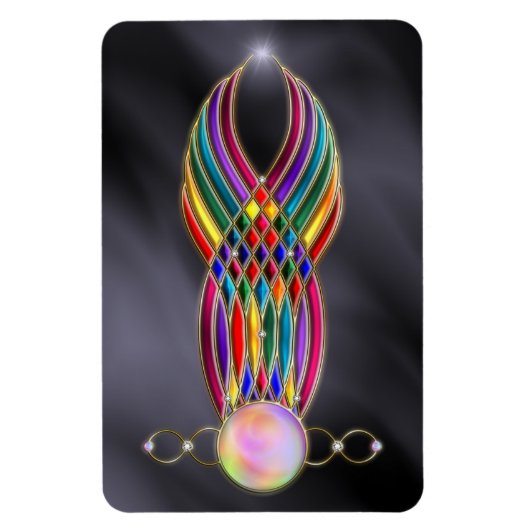 Fête des bijoux Magnet flexible (Vertical)