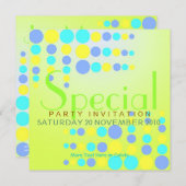 Fête des bulles fraîches / Invitation spéciale (Devant / Derrière)