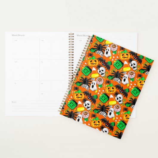 Fête des Candies Éffrayantes d'Halloween (Devant avec enveloppe)