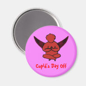 Fête des Cupidons - Magnet de Yoga de Saint Valent (Recto/Verso)