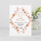 Fête des diplômés Joli Invitation Automne Automne  (Debout devant)