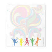 Fête des enfants petit bloc-notes (Devant)