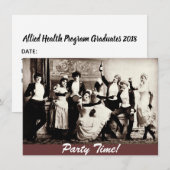 Fête des femmes antiques célébrant les Invitations (Devant / Derrière)