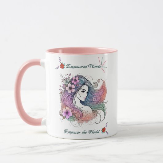 Fête des femmes - Mug à café inspiré (Gauche)