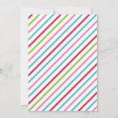 Fête des fêtes de cookie décorative Invitation (Dos)