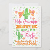 Fête des filles de l'aquarelle Invitation d'annive (Devant)