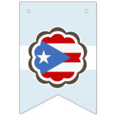 Fête des fleurs, Drapeau de Porto Rico (Premier drapeau)