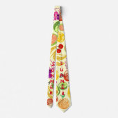 Fête des fruits d'été cravate (Dos)