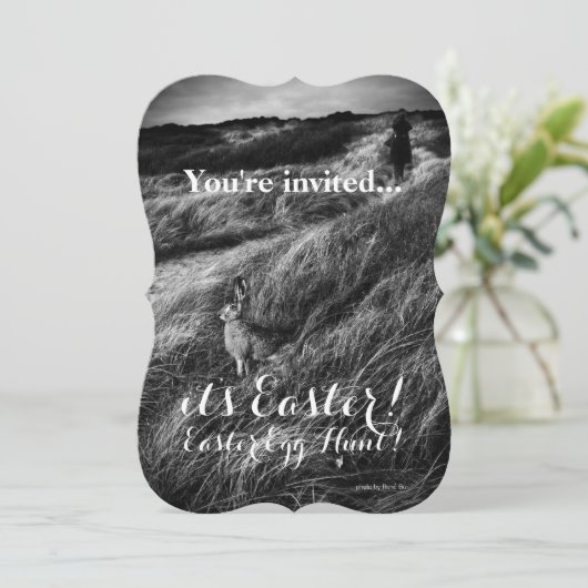 Fête des Invitations sur mesure Brunch de chasse a (Debout devant)