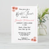 FÊTE DES MARIÉES AVEC Invitation ROSE (Debout devant)