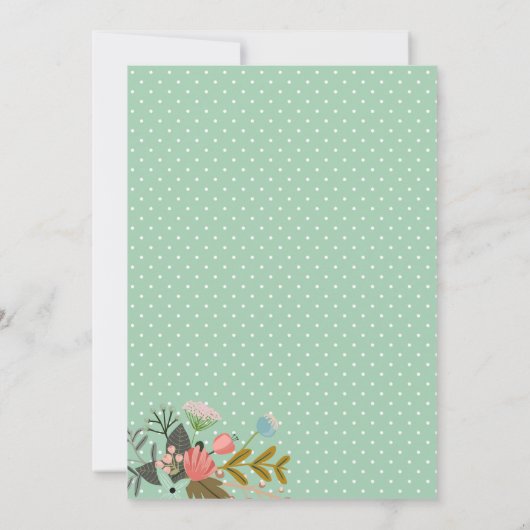 Fête des mariées BBQ Mason Jar Invitation (Dos)