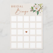 Fête des mariées Bingo Activité Carte de jeu L201 (Devant)