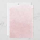 Fête des mariées Bleu Ancre nautique Invitation (Dos)