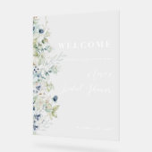 Fête des mariées botanique d'hiver Bienvenue (Angle)