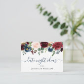 Fête des mariées Bourgogne Date Nuit Idée Carte Co (Debout devant)