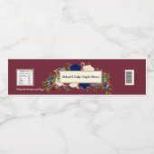 Fête des mariées Bouteille d'eau Étiquettes Mariag (Étiquettes simples)